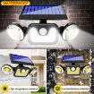 Waterproof Solar Wall Light for Outdoor Garden - Human Body Sensor (TY05103) - 3