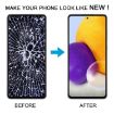 Samsung Galaxy A72 4G SM-A725 LCD Screen Digitizer Assembly Blue - 7