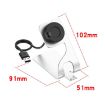 Garmin Fenix 7X Rotatable Magnetic Metal Charging Base - Gray - 5