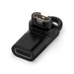 Garmin Type-C/USB-C Female Watch Charging Adapter - Black - 1