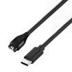 Garmin Fenix 8 AMOLED USB-C Charging Cable - 1m (Black) - 3
