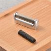 5S Razor Blade Mesh Cutter Head Set For Braun - Silver - 3