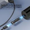 Philips Shaver/Clipper Charging Adapter - Type-C to 8V Oval (Black) - 6