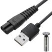 Xiaomi Mijia Electric Shaver USB Charging Cable - 2pcs Cable+CN Plug - 3