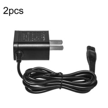 2pcs A00390 4.3V Shaver Adapter Charger for PHILIPS RQ310 RQ312 RQ311 RQ338 RQ331 S510 S511 - 1
