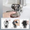 Shaver Replacement Double Ring Knife Mesh Floating Head 6 Knife Net - 7