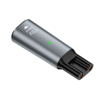 Philips Shaver/Clipper Charging Adapter - Type-C to 15V Oval (Grey) - 1
