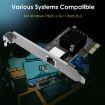 WAVLINK NWP003 5Gbps RJ45 Ethernet Adapter - PCIe Network Card - 5