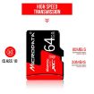 MICRODATA 32GB U1 Red and Black TF Memory Card - 3