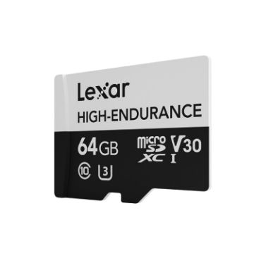Lexar MicroSDHC 64GB High-endurance Memory Card for Driving Recorder - 1