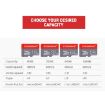 128GB U3 Red and Grey TF Memory Card - 8