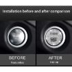 Mercedes-Benz Car Engine Start Key Button Cover Trim Sticker - 8