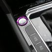Volkswagen Car Engine Start Key Push Button Ring Trim Sticker (Purple) - 7