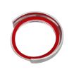BMW Car Engine Start Key Push Button Ring Trim Aluminum Alloy Sticker (Silver) - 3