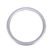 Jaguar Car Steering Wheel Aluminum Ring Cover - Silver - 2