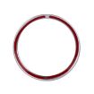 Jaguar Car Steering Wheel Aluminum Ring Cover - Silver - 3