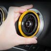 4 PCS Car Metal Air Outlet Rings for Audi A3/S3/Q2L - Gold - 6