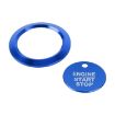Ford F150 Blue Key Push Button Ring Trim Sticker Decoration - 3