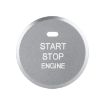 Silver Car Engine Start Key Push Button Trim for Mazda Axela CX-30 2020 - 1