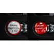 Red Carbon Fiber Engine Start Button Trim for Ford Mustang 2015-2019 - 6