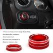 Jeep Wrangler 4 in 1 Car Air Conditioner Switch Headlight Button Knob Cover Trim - 3