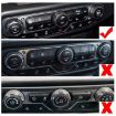 Jeep Wrangler 4 in 1 Car Air Conditioner Switch Headlight Button Knob Cover Trim - 4