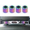 Colorful 4 in 1 Car Seat Headrest Collars Rings Decor - 1