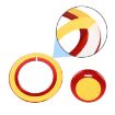 Red Car Engine Start Key Push Button Trim Sticker for Infiniti - 5