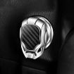 Silver Car Engine Start Key Push Button Cover - 6