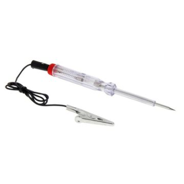Car Voltage DC 6-24V Circuit Tester Pen with Alligator Clip - 1