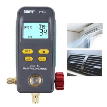 DUOYI DY518 Car Air Conditioning Repair Electronic Refrigerant Meter - 1