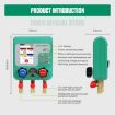 DUOYI DY523 Automotive Vacuum Pressure Gauge Set - 3