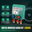 DUOYI DY523 Automotive Vacuum Pressure Gauge Set - 2pcs - Refrigerant Meter - 2