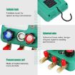 DUOYI DY523 Automotive Vacuum Pressure Gauge Set - 2pcs - Refrigerant Meter - 4