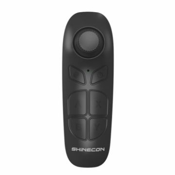 VR SHINECON SC-B03 Wireless Bluetooth Remote Control Handle Selfie Stick (Black) - 1