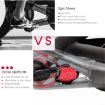 Venzo Spinning Bike Locking Pedal Conversion Plate - Black - 5