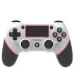 Wireless Bluetooth Gamepad for PS4 - White Red - 1