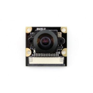 Waveshare RPi Camera (H) Module with Fisheye Lens - Night Vision Support - 1