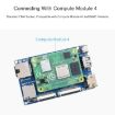 Waveshare Binocular Camera Base Board for Raspberry Pi Compute Module 4 - 3