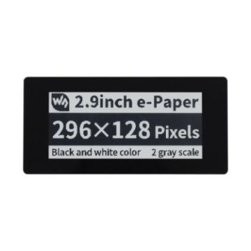 Waveshare 2.9" E-Ink Display HAT for Raspberry Pi Pico - 1