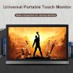 Waveshare 15.6" Full HD Portable IPS Touch Monitor - HD Port/Type-C - 6