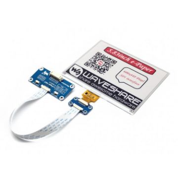 Waveshare 5.83" E-Ink Display HAT for Raspberry Pi - 1