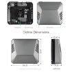 Waveshare Argon One M.2 Aluminum Case for Raspberry Pi 4 - 8