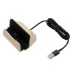 USB-C/Type-C 3.1 Sync Data/Charging Dock Charger - Gold - 2
