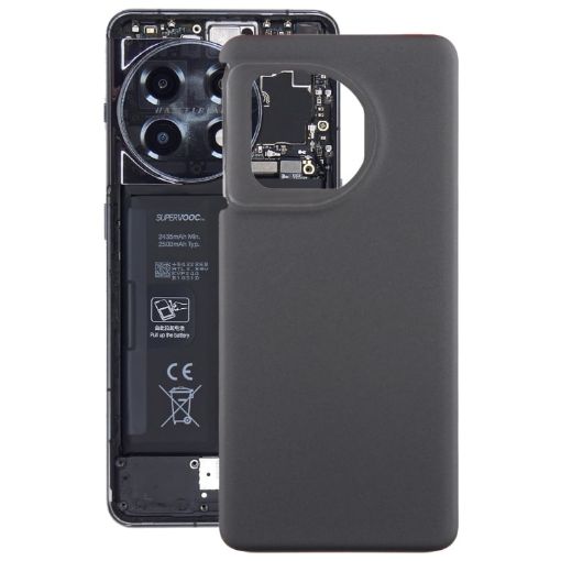 OnePlus 11 Battery Back Cover - Black - 1