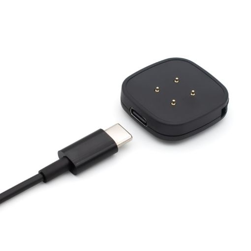 Fitbit Sense 2 USB-C Smart Watch Charger - Black - 1