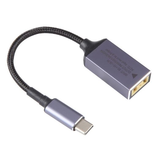 USB-C Male to Square Plug Female Adapter Cable for Lenovo - 1