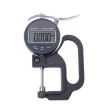 Digital Display Micrometer Thickness Gauge 0-25mm Range 30mm Probe - 2