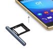 Sony Xperia XZ Premium Dual SIM Tray + Dust Plug - Black - 1