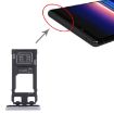 Sony Xperia 1/Xperia XZ4 Silver SIM Card Tray + Micro SD Card Tray - 4